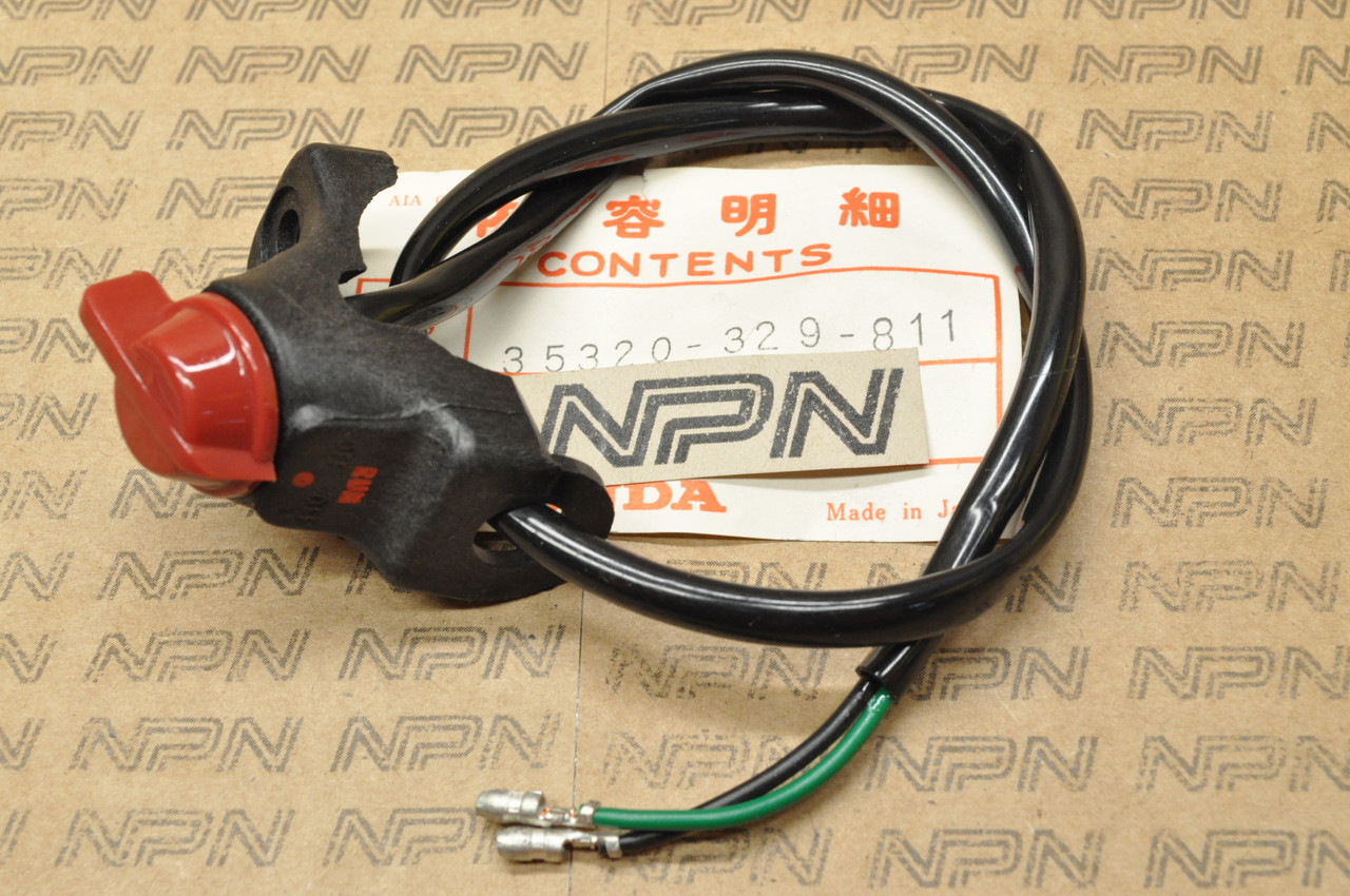 NOS Honda CR250 M XL250 XR75 Right Handlebar Kill Switch Run Stop 35320-329-811