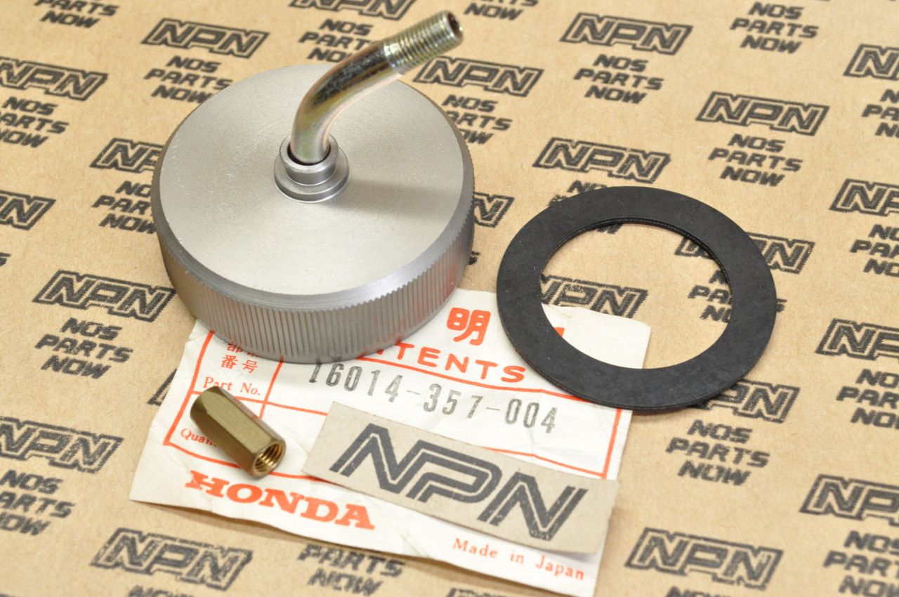 NOS Honda CR250 M Carburetor Top Set Cap 16014-357-004