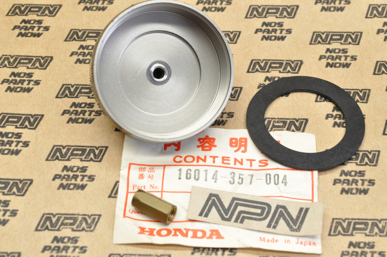 NOS Honda CR250 M Carburetor Top Set Cap 16014-357-004