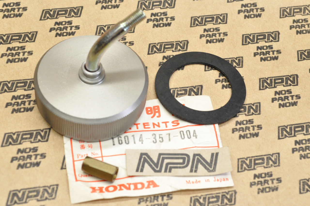 NOS Honda CR250 M Carburetor Top Set Cap 16014-357-004