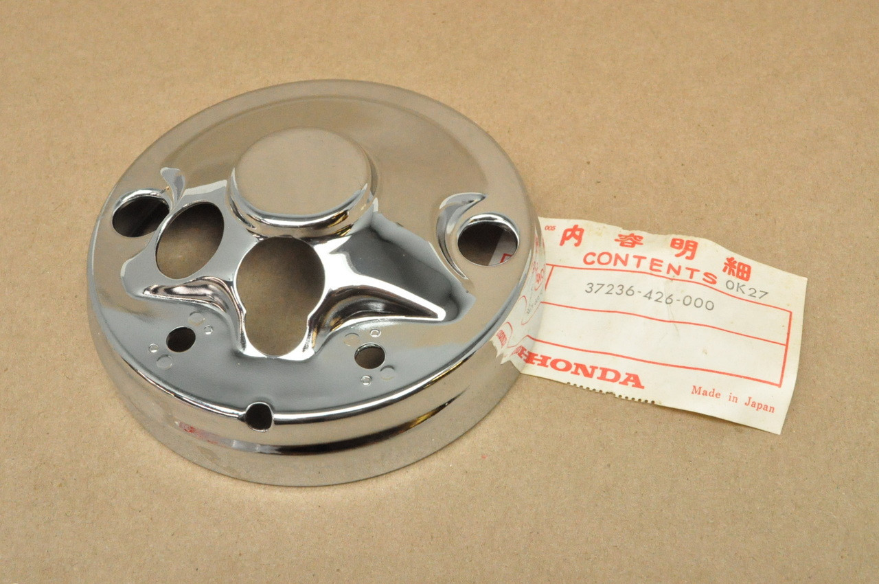 NOS Honda CB550 CB650 SC CB750 CB900 CX500 GL500 GL650 GL1100 Speedometer Plate Cover 37236-426-000