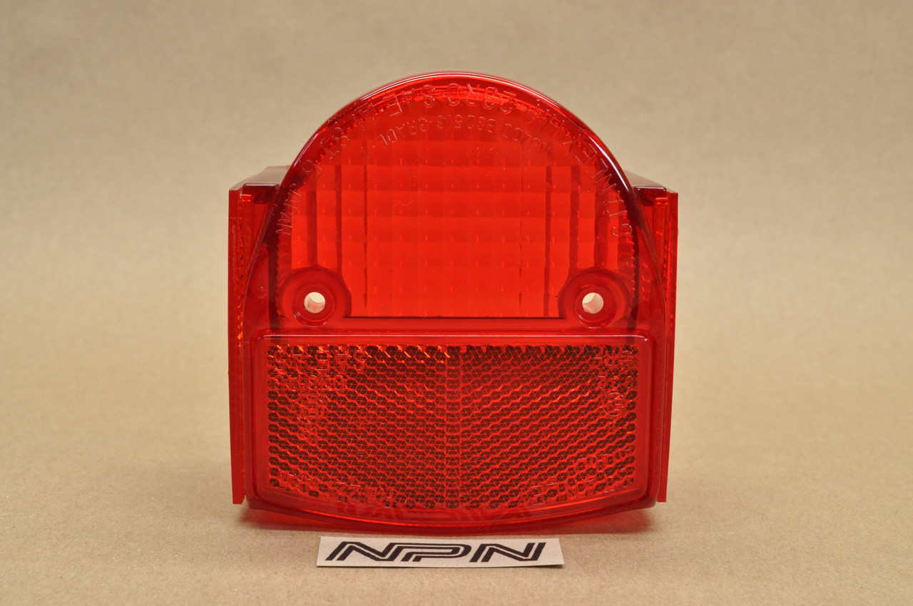 NOS Honda NA50 NC50 NU50 Express PA50 II Moped Rear Tail Light Lens 33702-147-671
