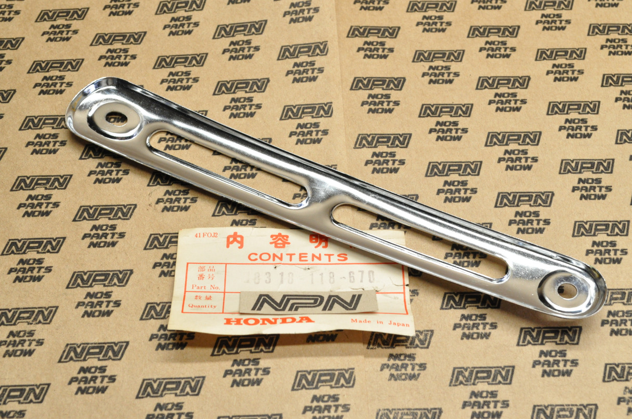 NOS Honda SL70 XL70 Exhaust Muffler Protector Heat Shield 18318-118-670
