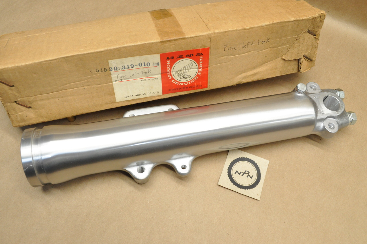 NOS Honda CB450 K3-K4 CB750 K1-K2 Left Front Fork Lower Case Tube