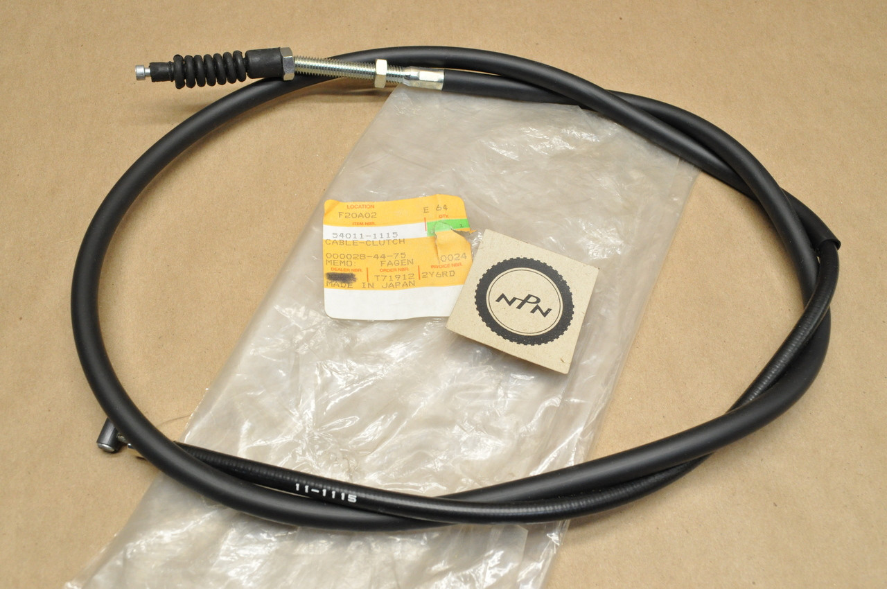 NOS Kawasaki 1983-84 KZ750 Clutch Cable 54011-1115