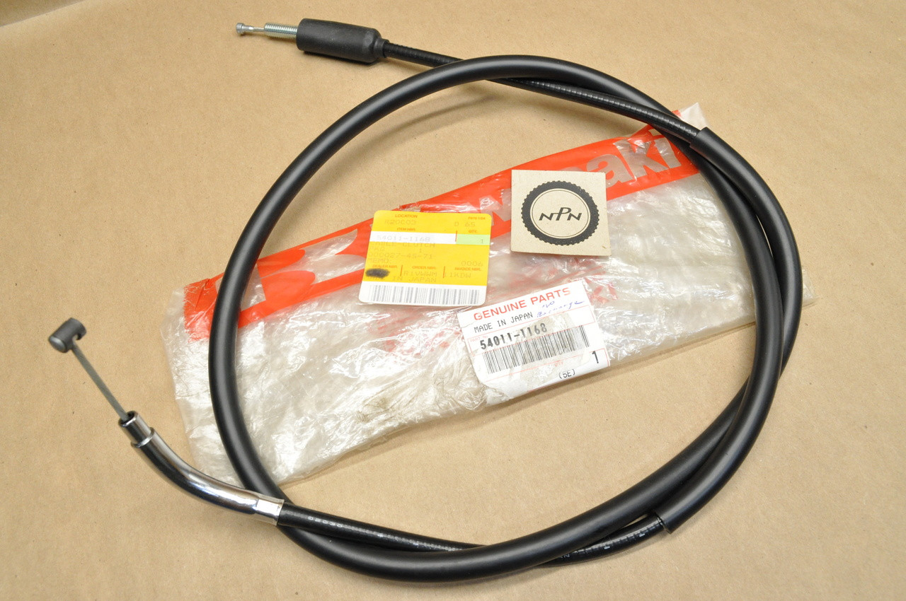 NOS Kawasaki 1983-88 ZN1300 Voyager Clutch Cable 54011-1168 - NOS