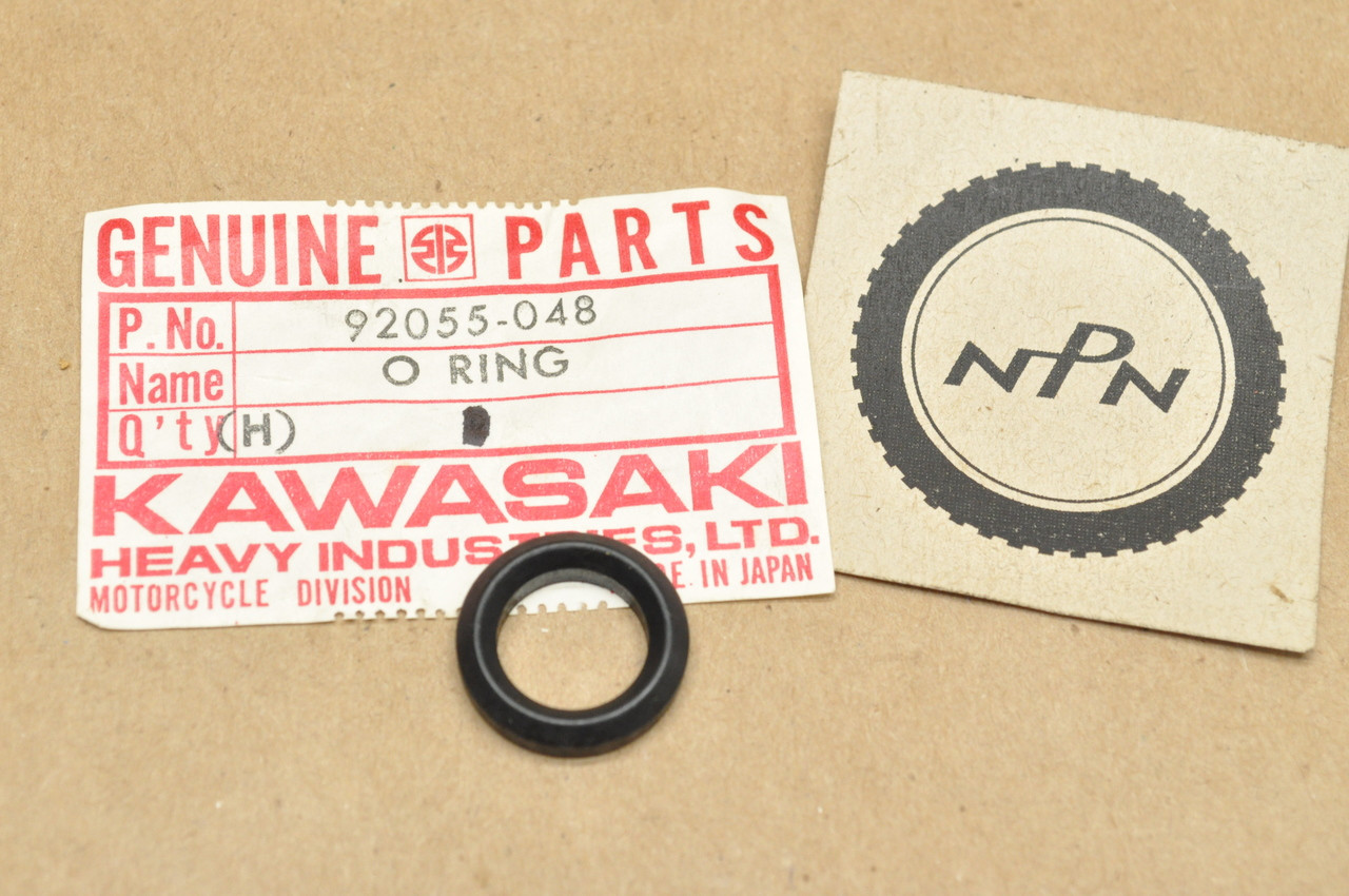 NOS Kawasaki EL250 EN450 EX500 KLF400 KZ1100 KZ1000 KZ750 KZ900 Z1 ZN1100 ZX1100 ZX600 O-Ring 92055-048