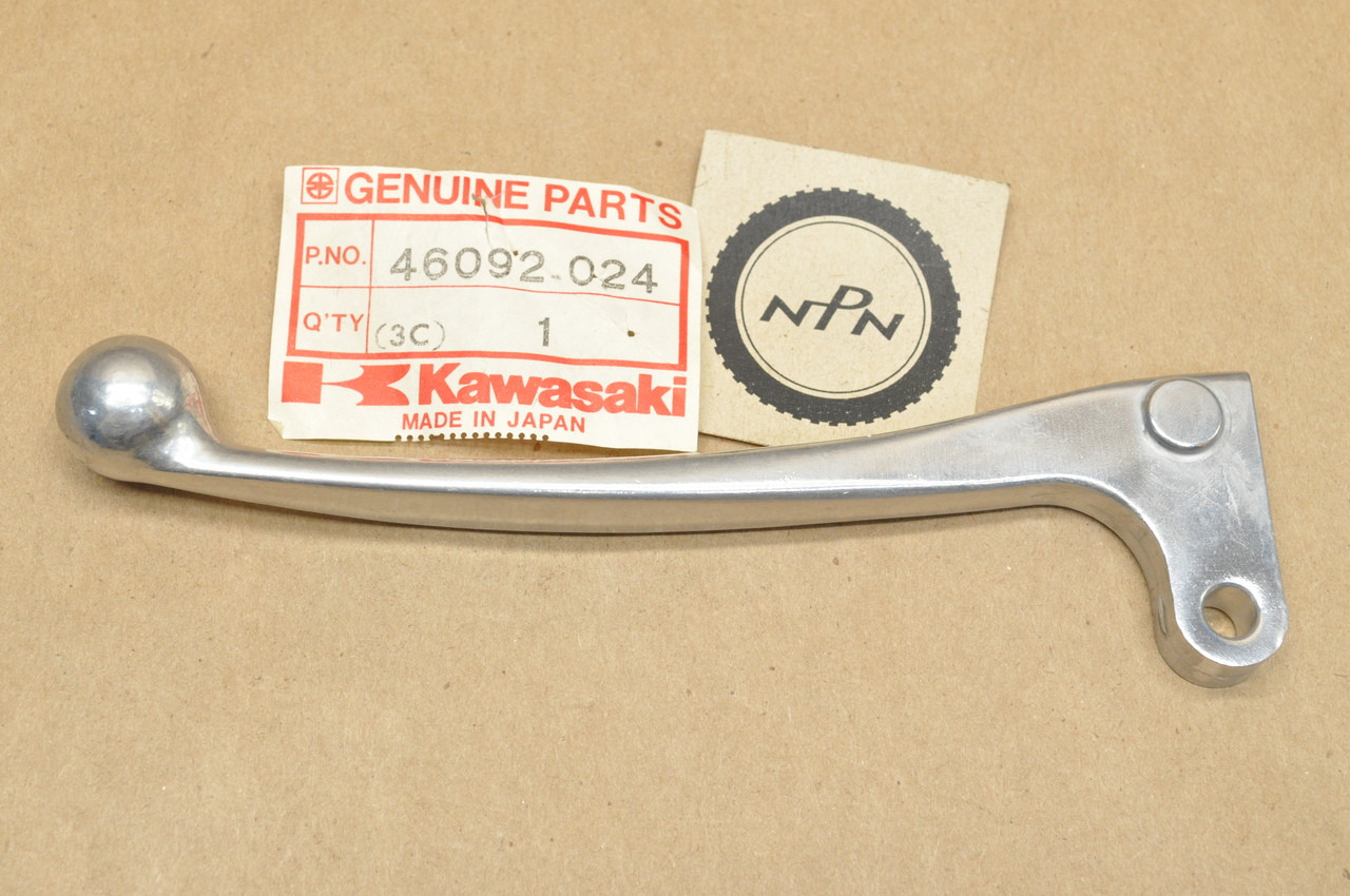 NOS Kawasaki KLT200 KLT250 KZ200 KZ250 Clutch Lever 46092-024