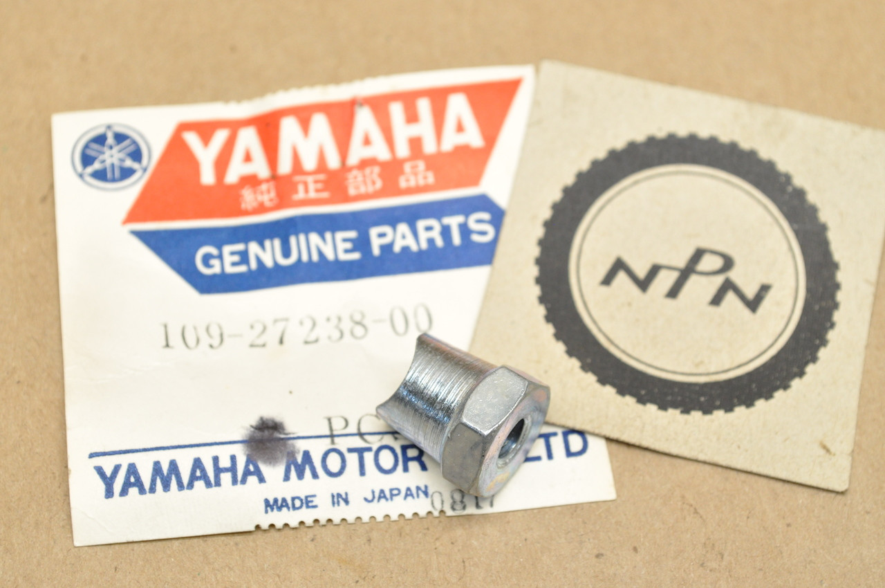 NOS Yamaha MG1 U5 YD3 YDT1 YG1 YGS1 Brake Rod Adjustment Nut 109-27238-00