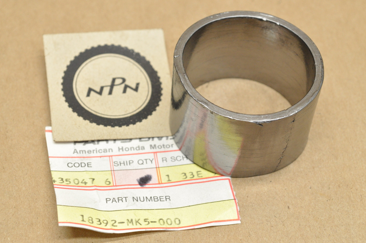 NOS Honda CB400 CB450 CB500 CR125 CR250 GL1000 Gold Wing MR250 Exhaust Muffler Gasket 18392MK5