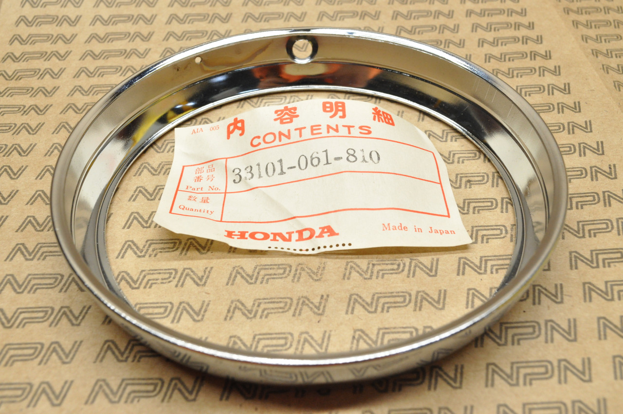 NOS Honda ATC110 ATC70 K0-K1 ATC90 K0-78 Head Light Bezel Ring Rim 33101-061-810