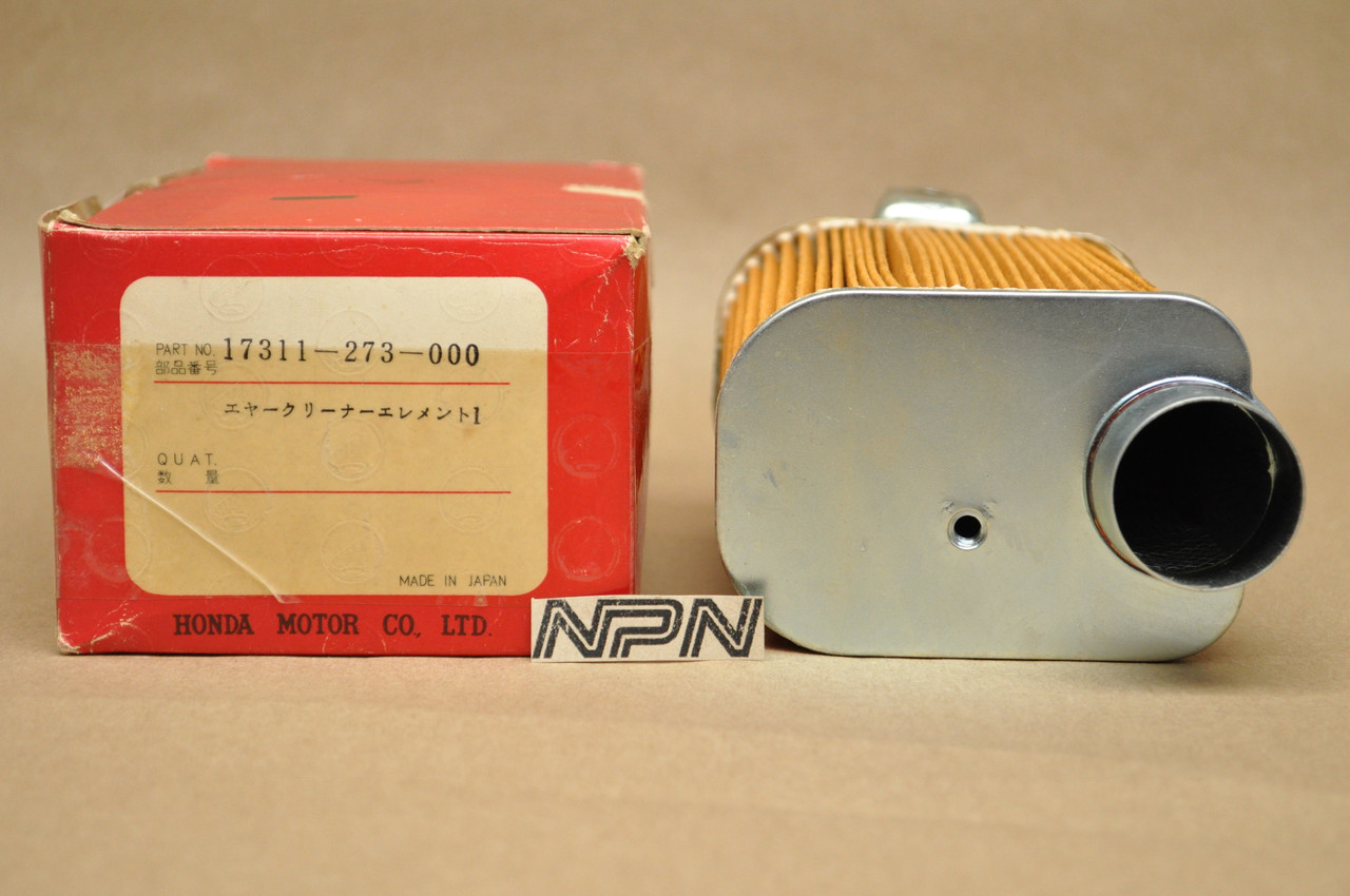 NOS Honda CL72 CL77 Left Air Filter Cleaner Element 17311-273-000