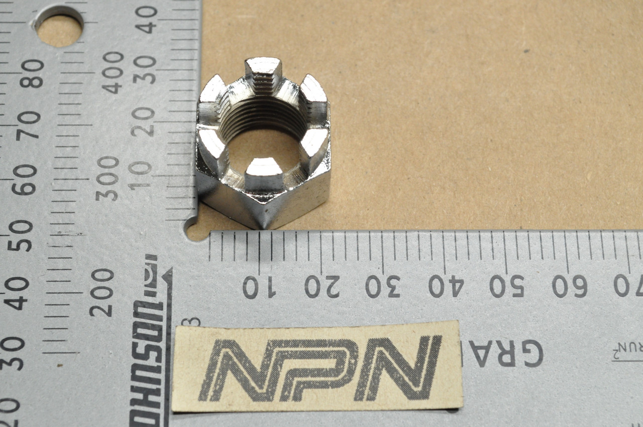 NOS Honda CB350 CB360 CB400 CL350 SL350 Rear Wheel Axle Nut 94011-16220-0S