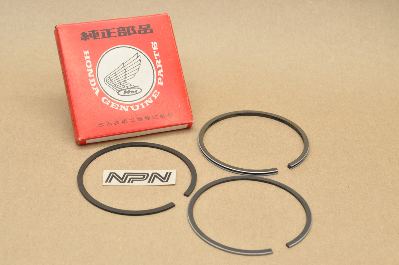 NOS Honda XL250 K0-K2 .25 Oversize Piston Ring Set for 1 Piston 13021-329-004