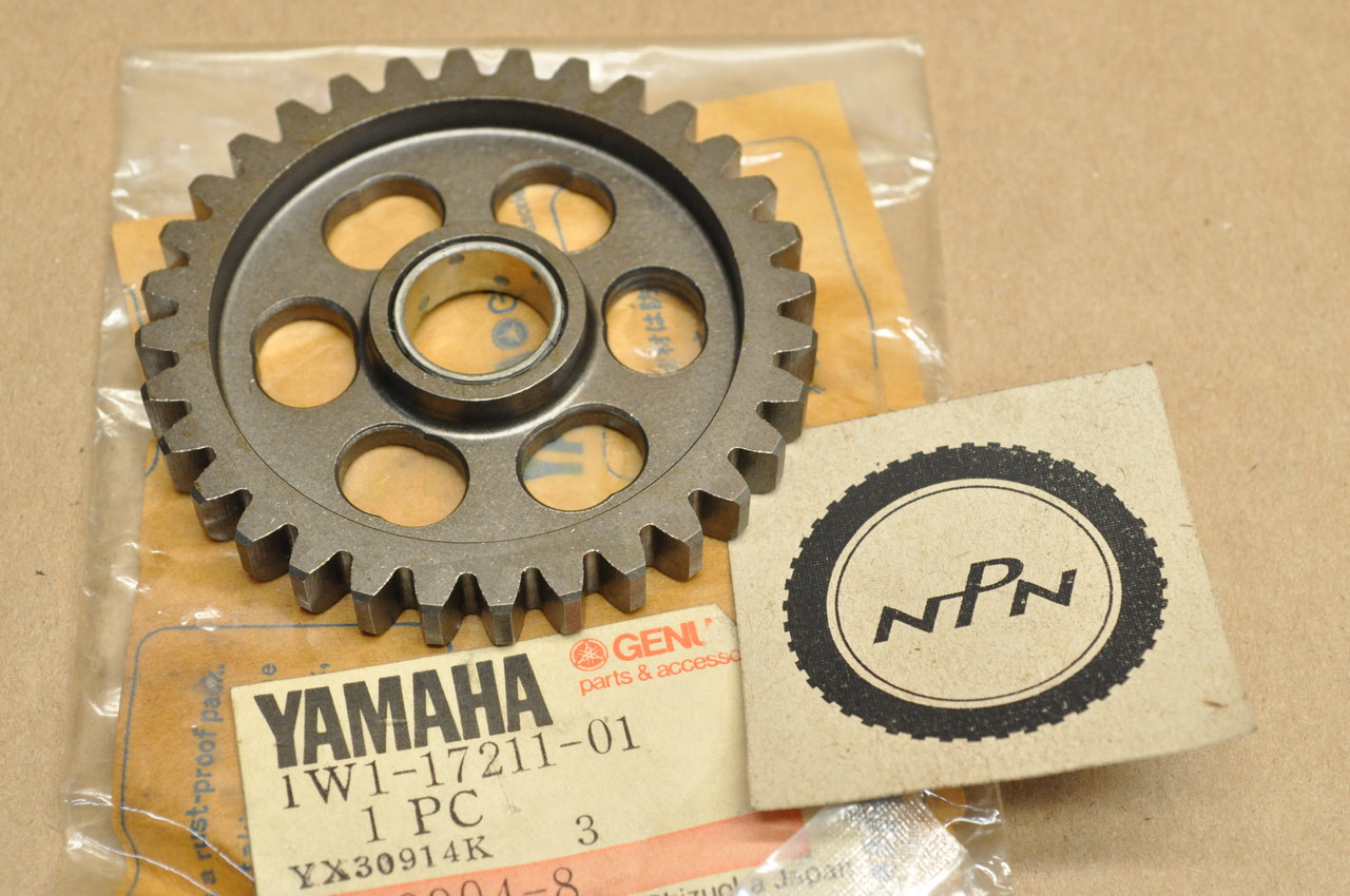 NOS Yamaha 1977-81 YZ100 1977-80 YZ125 First 1st Wheel Gear 32T 1W1-17211-01