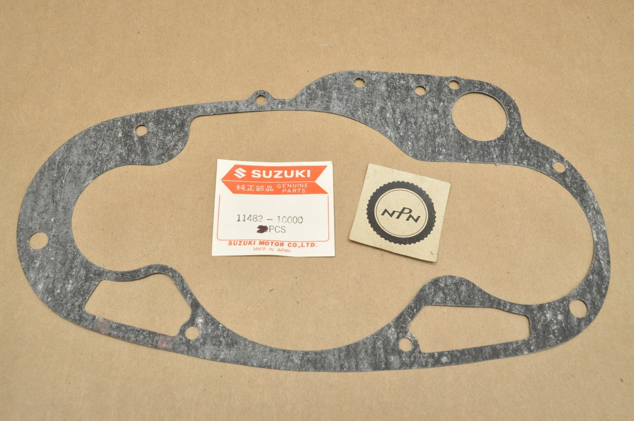 NOS Suzuki T200 TC200 Crank Case Clutch Cover Gasket 11482-10000