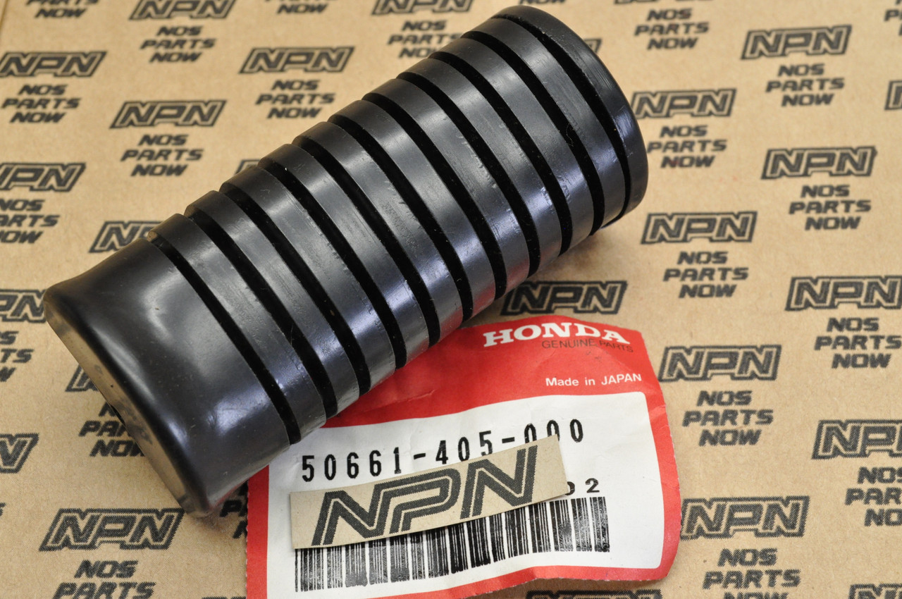 NOS Honda CB750 CM185 T GL1000 GL1100 Foot Peg Rest Step Rubber 50661-405-000