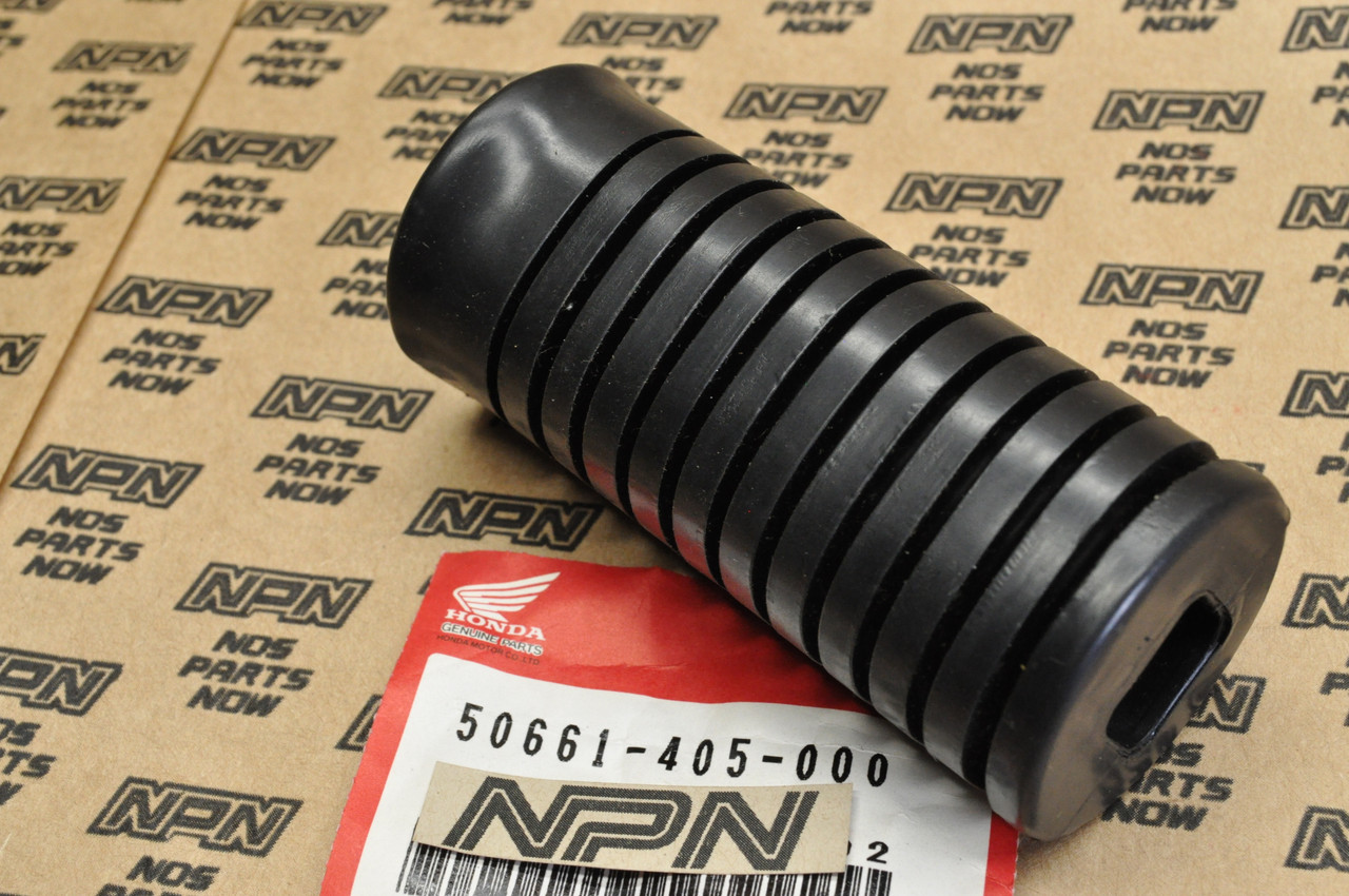 NOS Honda CB750 CM185 T GL1000 GL1100 Foot Peg Rest Step Rubber 50661-405-000