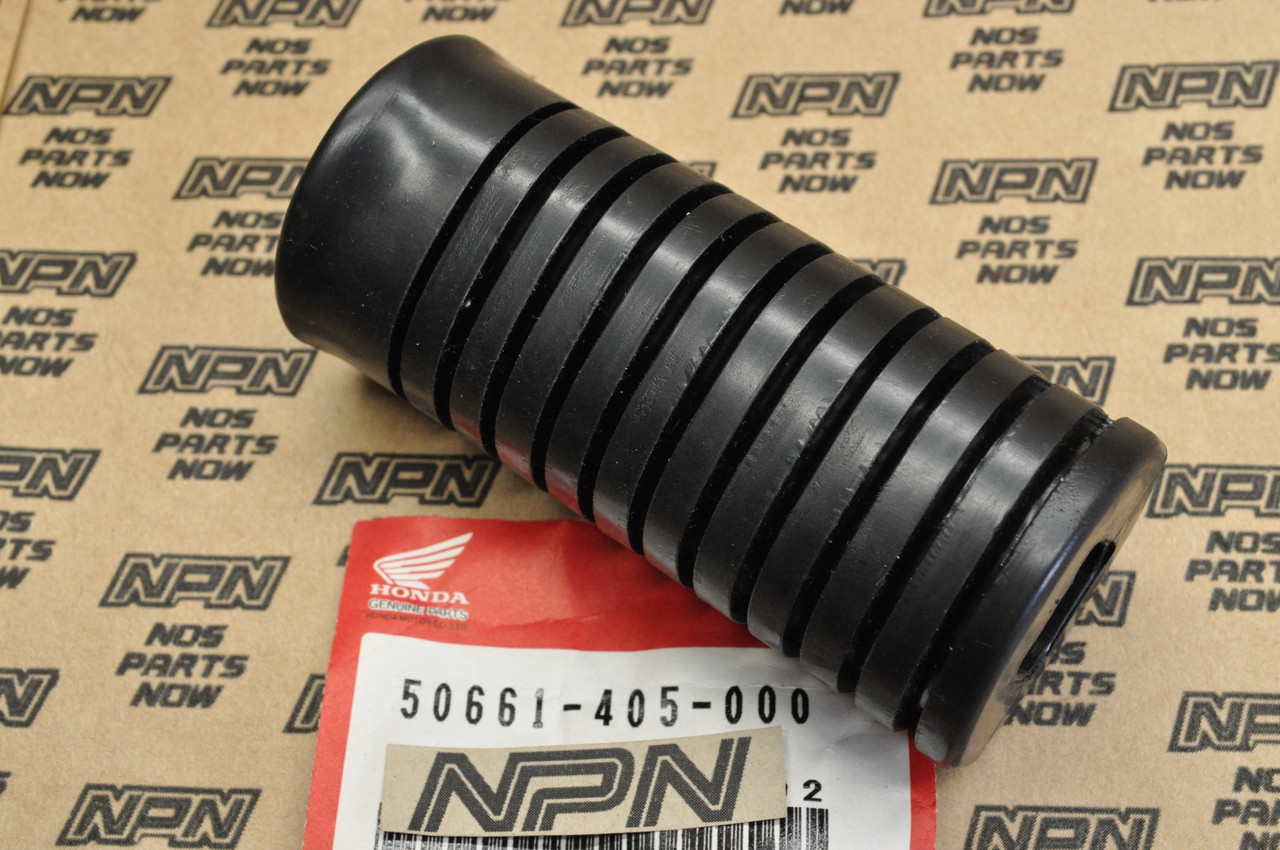 NOS Honda CB750 CM185 T GL1000 GL1100 Foot Peg Rest Step Rubber 50661-405-000
