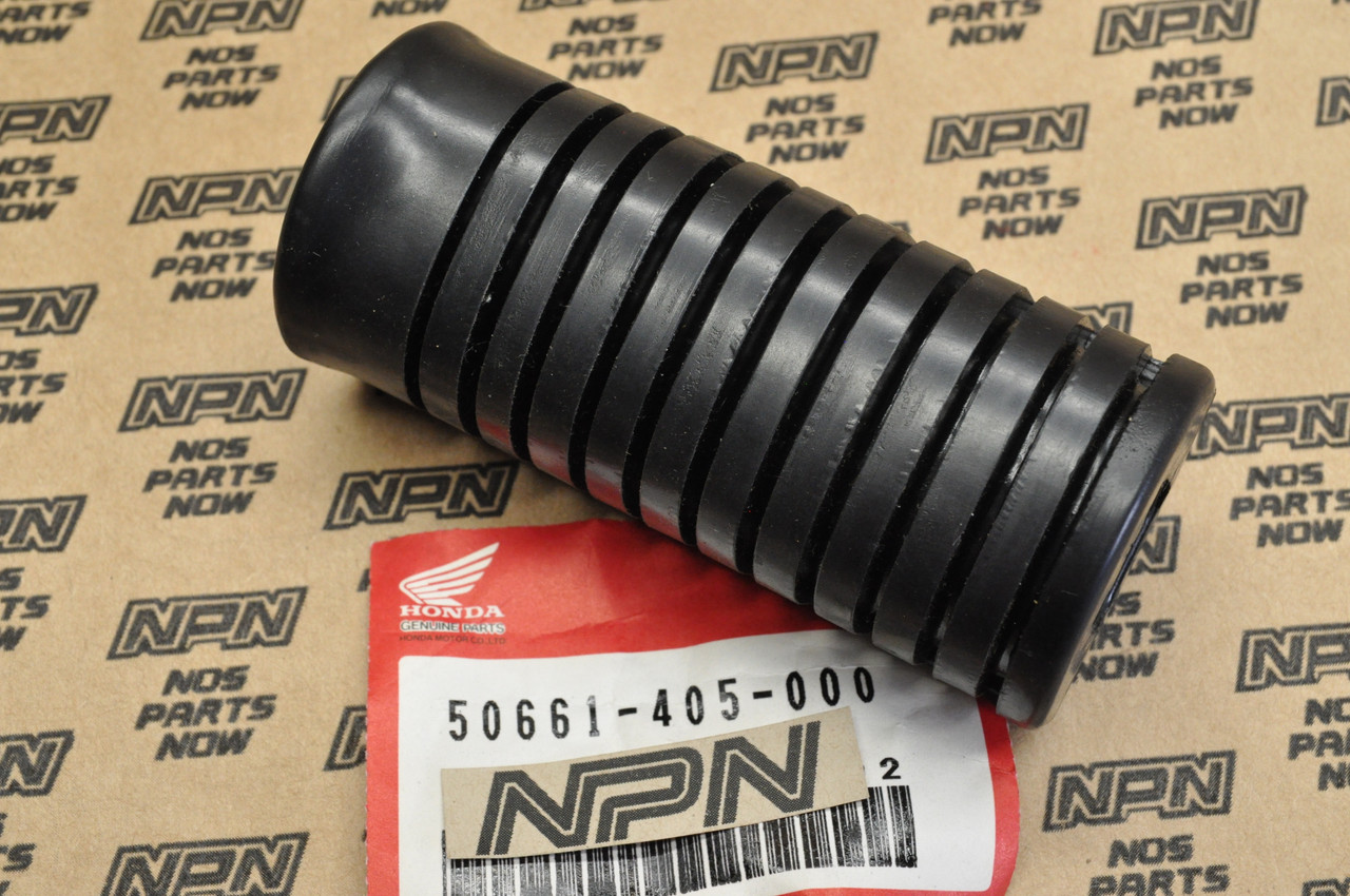 NOS Honda CB750 CM185 T GL1000 GL1100 Foot Peg Rest Step Rubber 50661-405-000
