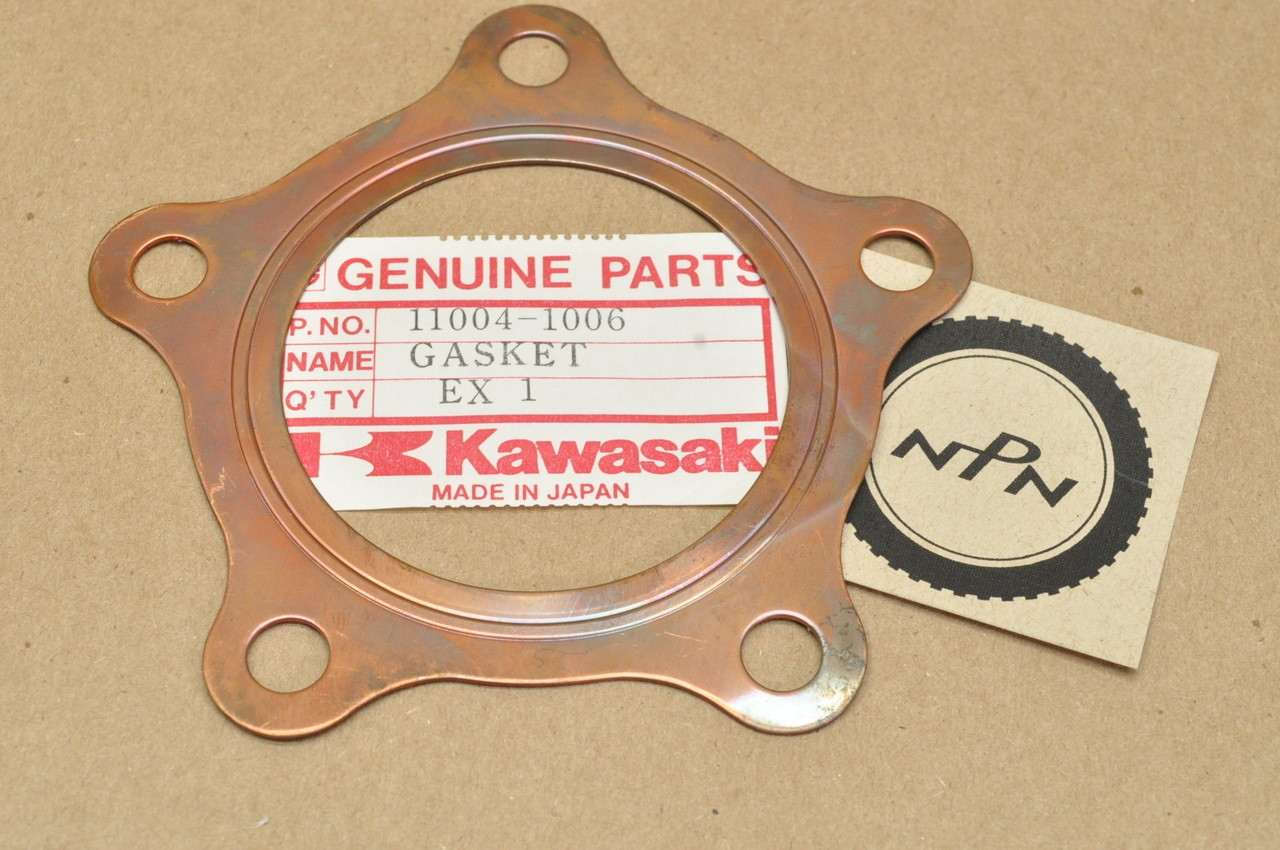 NOS Kawasaki 1974-79 KX125 Cylinder Head Gasket 11004-1006