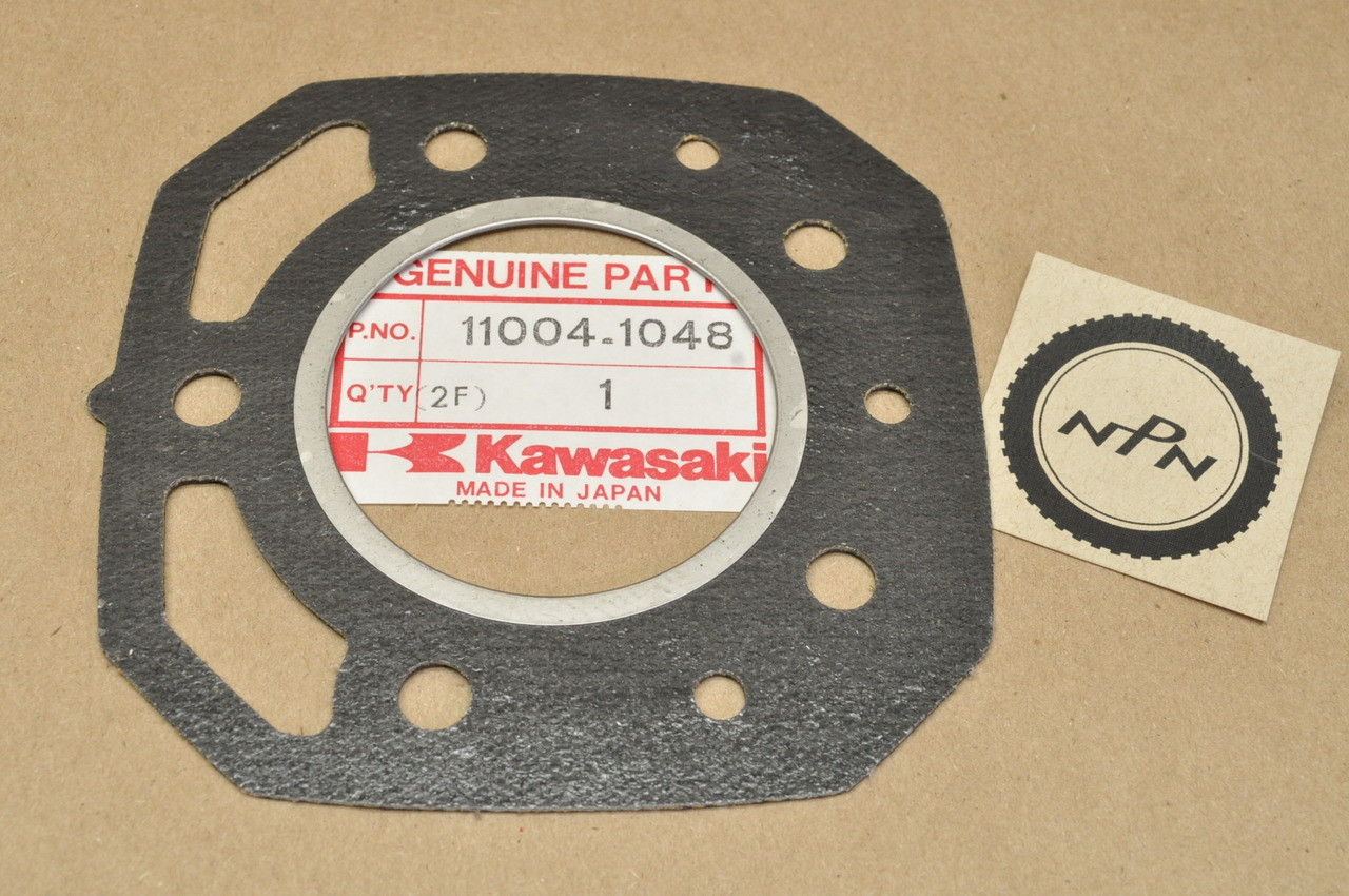 NOS Kawasaki 1982-83 KX125 Cylinder Head Gasket 11004-1048