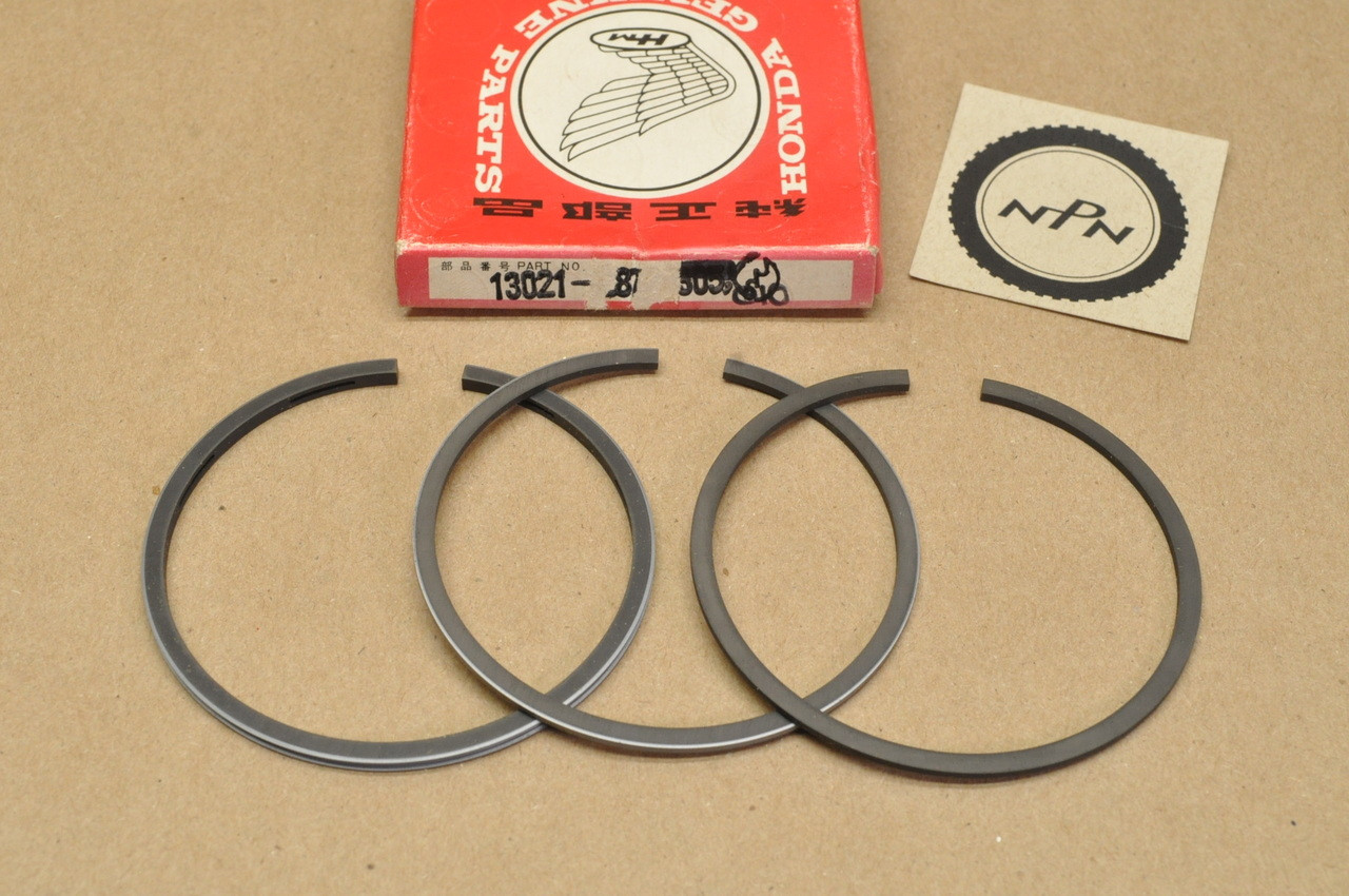 NOS Honda CB350 CL350 SL350 XL175 .25 Oversize Piston Ring Set 13021-287-305