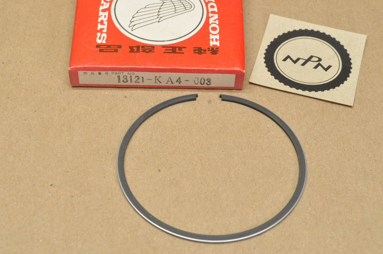NOS Honda 1981-85 CR250 R .25 Oversize Piston Ring for 1 Piston = 1 Ring 13121-KA4-003