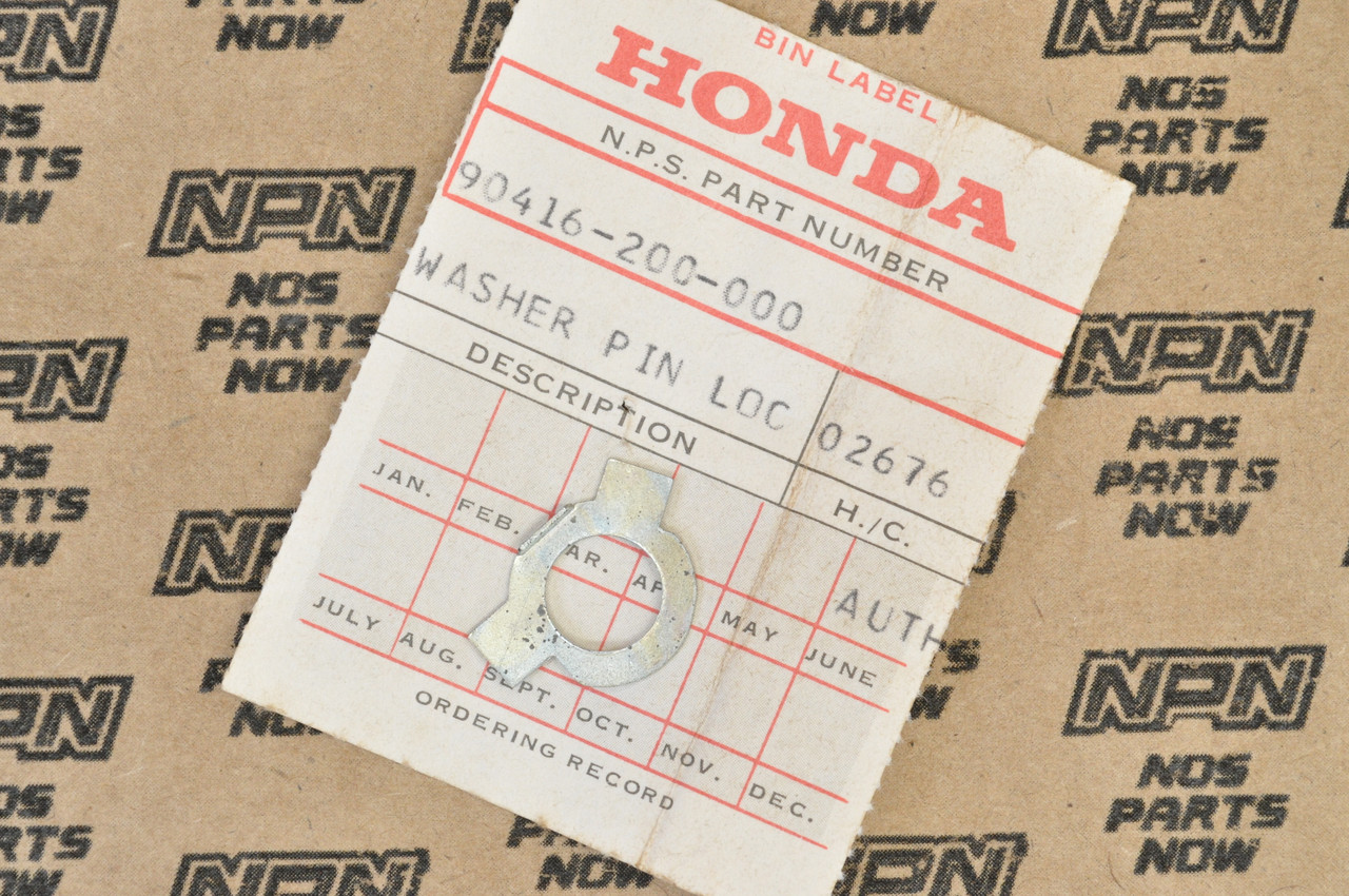 NOS Honda CA95 CB92 Gear Shift Fork Pin Lock Washer 90416-200-000