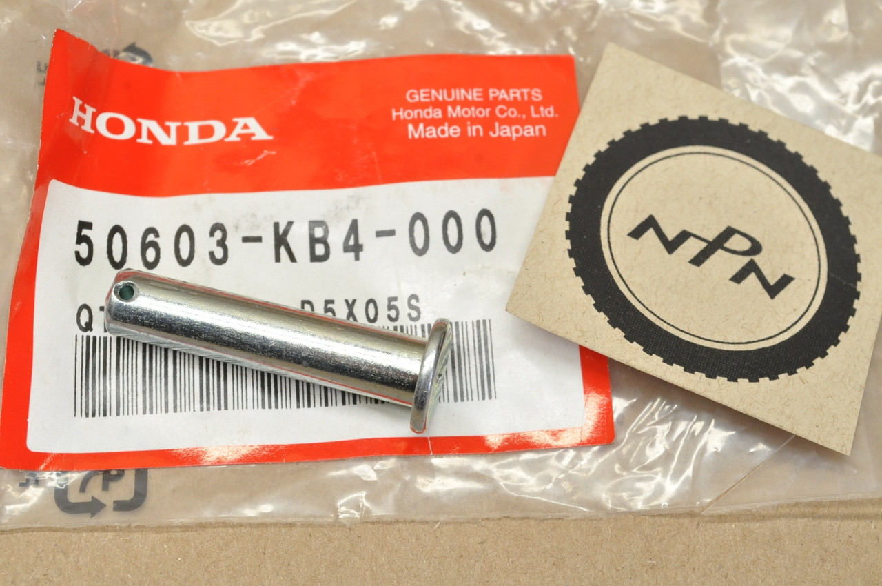 NOS Honda CM250 VT1100 XL600 Foot Peg Rest Step Bar Joint Pin 50603-KB4-000
