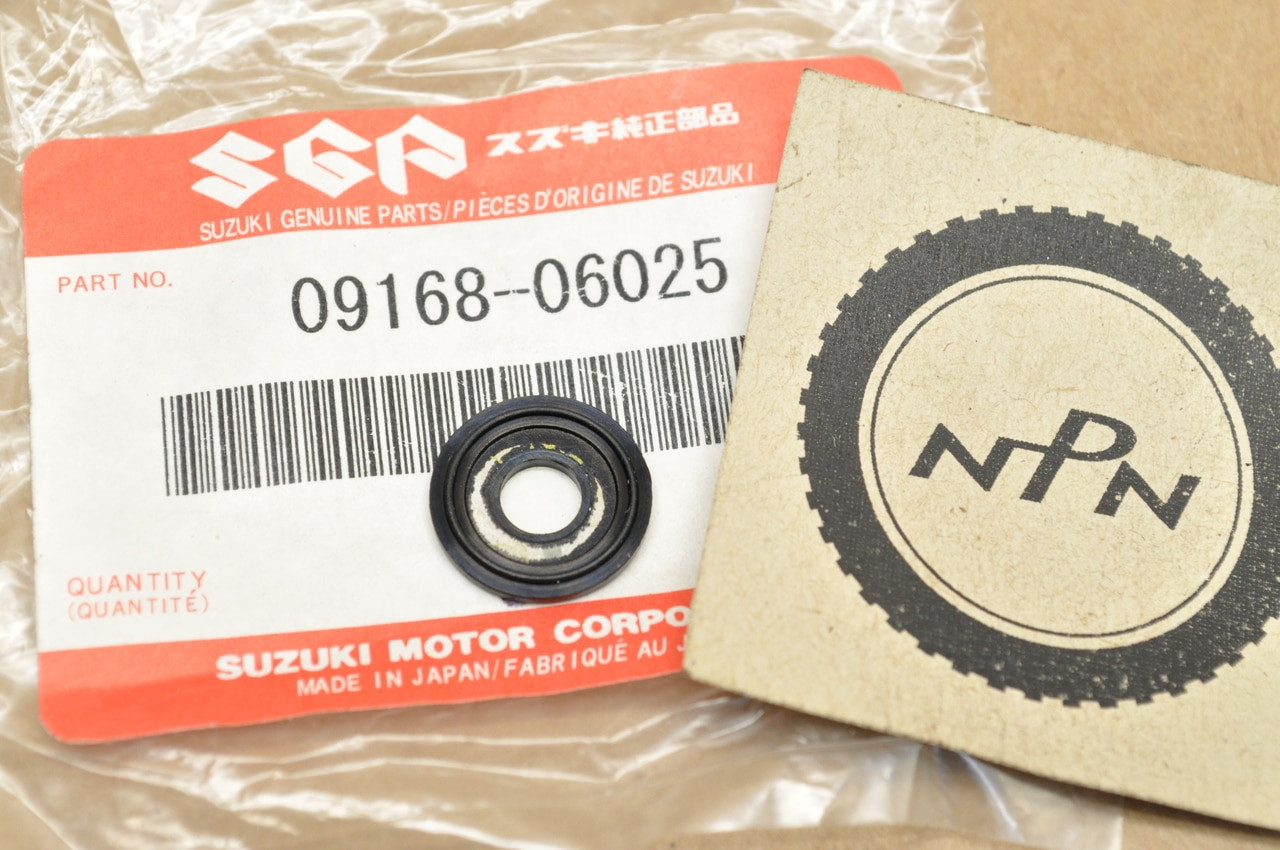 NOS Suzuki GV1200 LT250 LT500 RM125 RM250 RM80 Washer Gasket 09168-06025