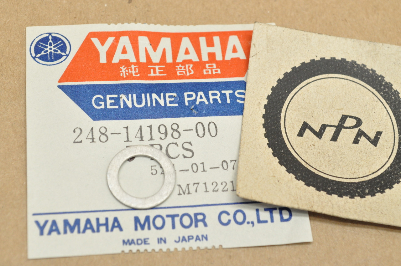 NOS Yamaha AT1 CT1 DT250 DT360 HT1 Carburetor Banjo Bolt Gasket Washer 248-14198-00