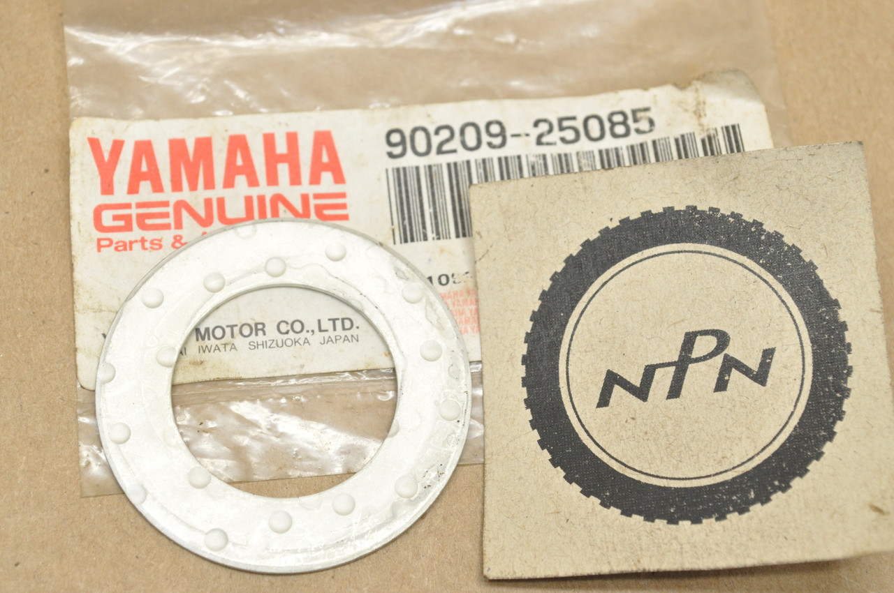 NOS Yamaha DT2 DT250 IT250 IT490 MX250 MX360 RT1 TY350 WR250 YZ250 YZ400 YZ80 Crank Shaft Washer 90209-25085