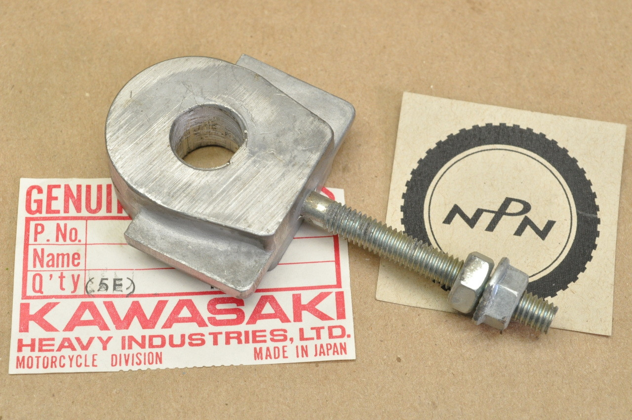 NOS Kawasaki 1984-87 KX80 Drive Chain Adjuster 33040-1065