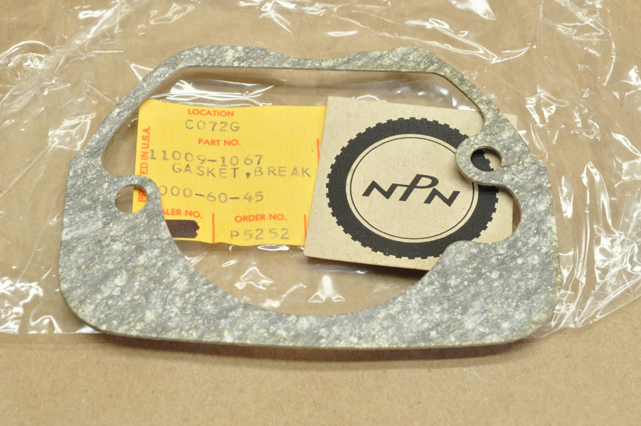 NOS Kawasaki 1981-82 1987-88 KZ305 CSR LTD Breaker Cover Gasket 	11009-1067