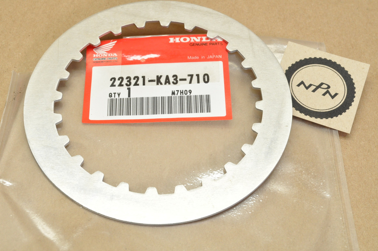 NOS Honda 1985 ATC250 R 1983-07 CR125 R Clutch Plate 22321-KA3-710