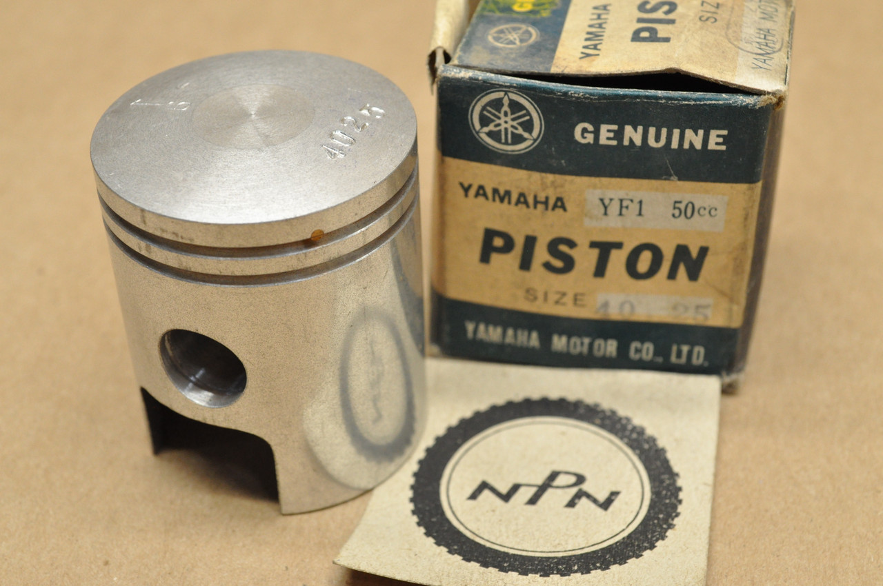 NOS Yamaha YF1 .25 Oversize Piston (40.25 mm) 109-11635-00