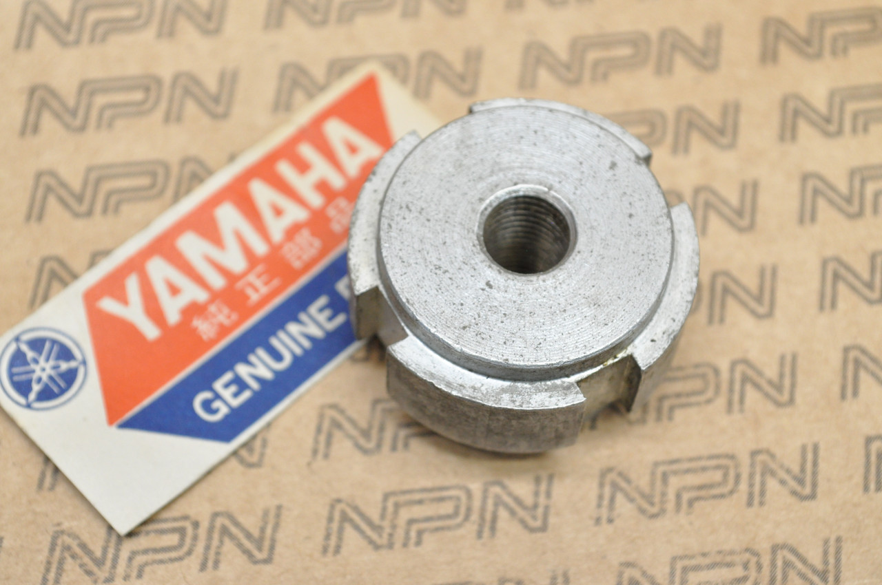 NOS Yamaha 1971 JT1 Steering Stem Fitting Lock Nut 288-23454-00