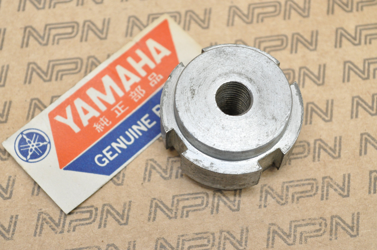 NOS Yamaha 1971 JT1 Steering Stem Fitting Lock Nut 288-23454-00