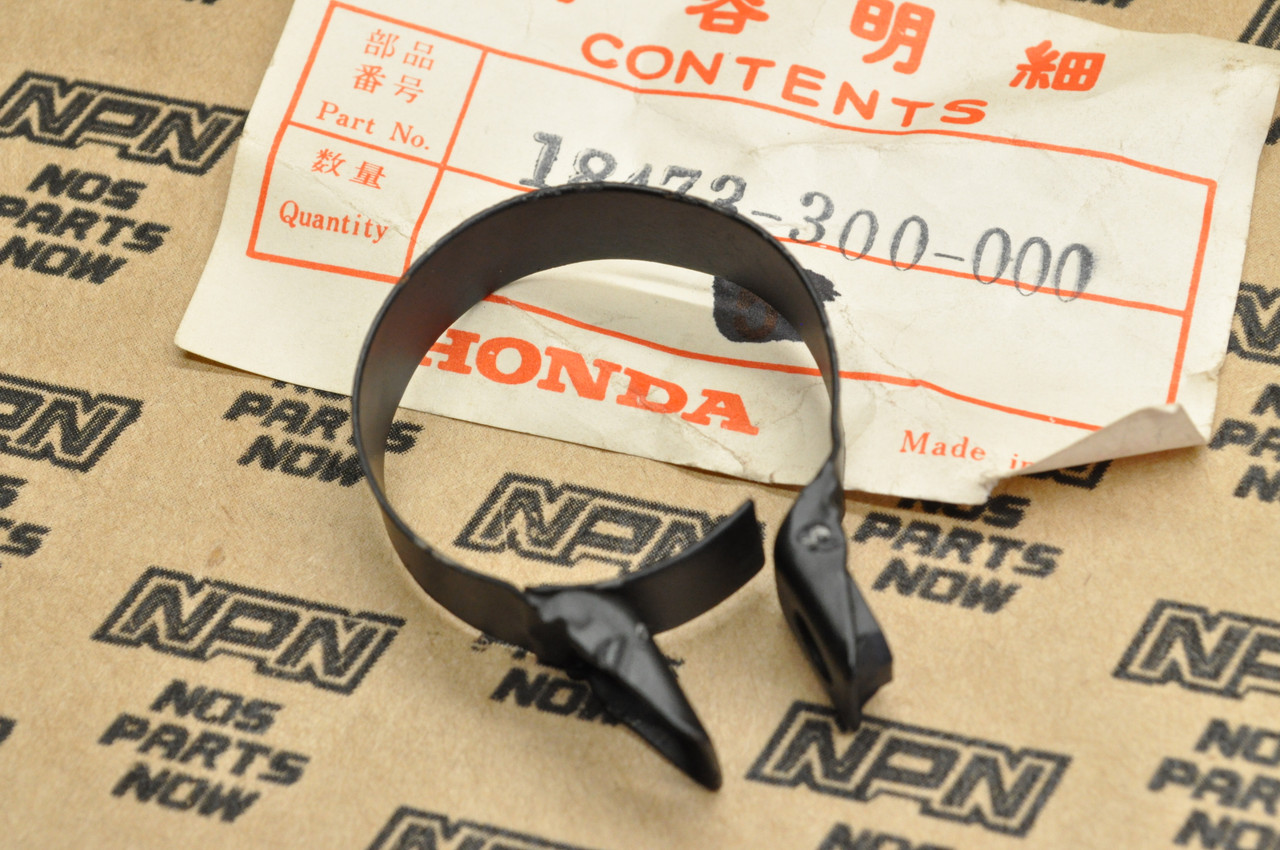 NOS Honda CB350 F CB750 Exhaust Muffler Connecting Band Clamp 18473-300-000