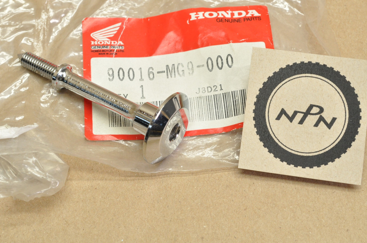 NOS Honda 1984-87 GL1200 Gold Wing Timing Belt Cover Bolt 90016-MG9-000