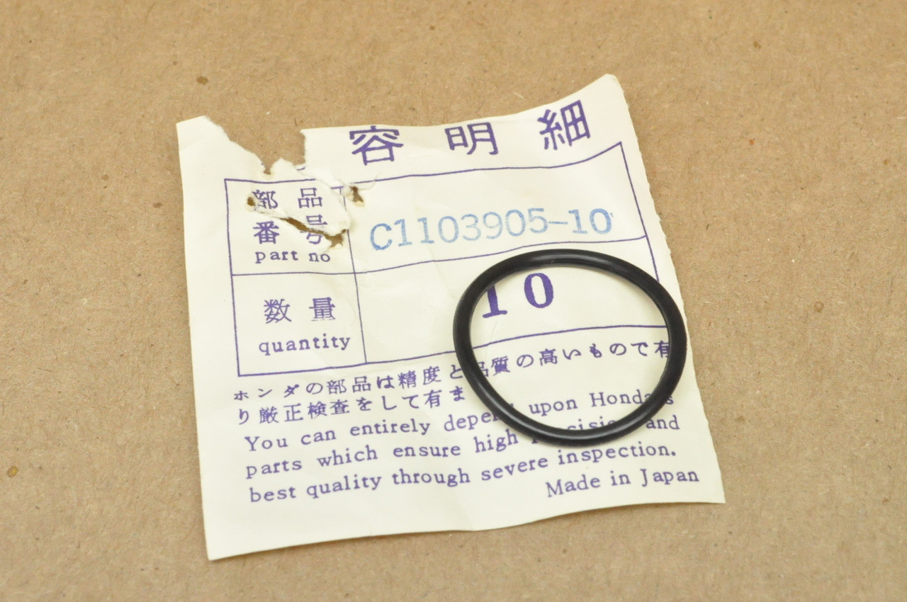 NOS Honda C110 CA110 CL72 CL77 XL250 Petcock Body Gasket O-Ring 16960-011-000