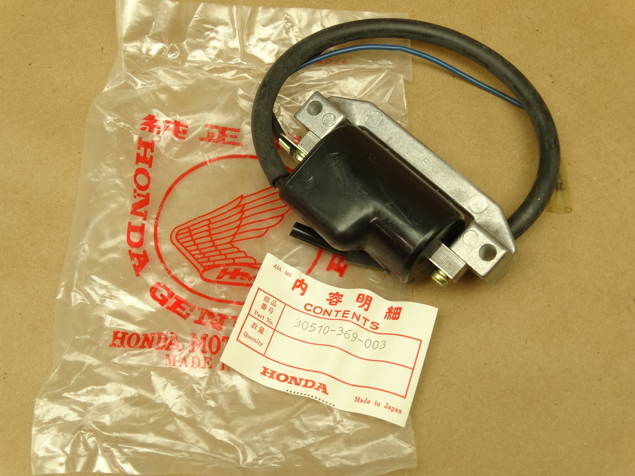 NOS Honda CB360 CJ360 CL360 Right Ignition Coil 30510-369-003