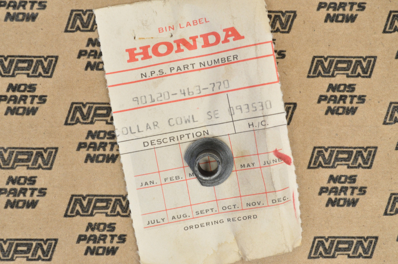 NOS Honda ATC200 CB750 GL1100 GL1200 GL500 GL650 Collar 90120-463-770