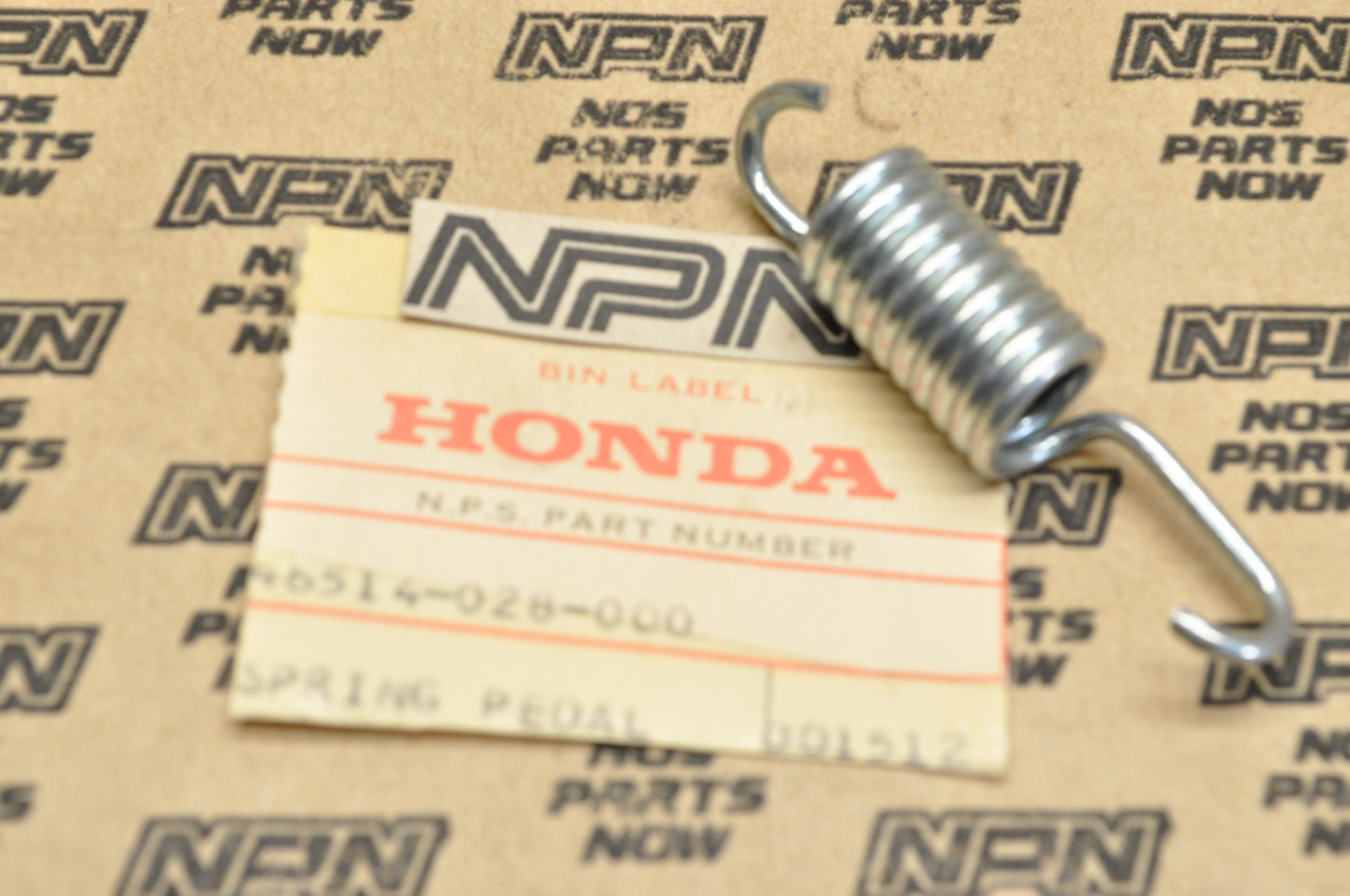 NOS Honda CL90 CX500 S90 ST90 TL250 Z50 Z50R Brake Pedal Spring 46514-028-000