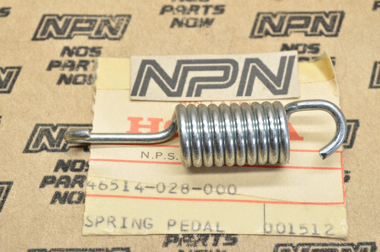 NOS Honda CL90 CX500 S90 ST90 TL250 Z50 Z50R Brake Pedal Spring 46514-028-000