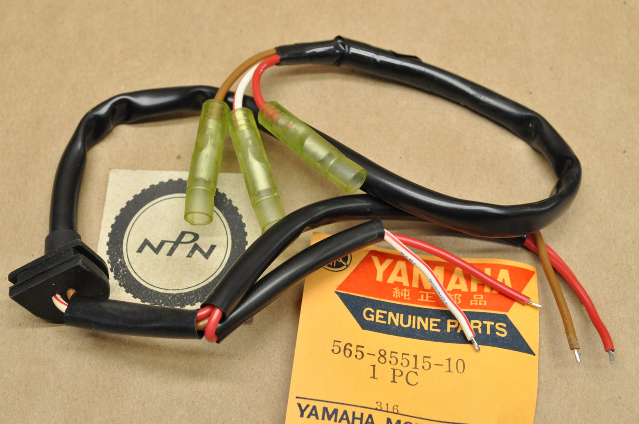 NOS Yamaha MX125 TZ125 YZ100 YZ125 YZ175 Magneto Stator Coil Lead Wire Assembly 565-85515-10