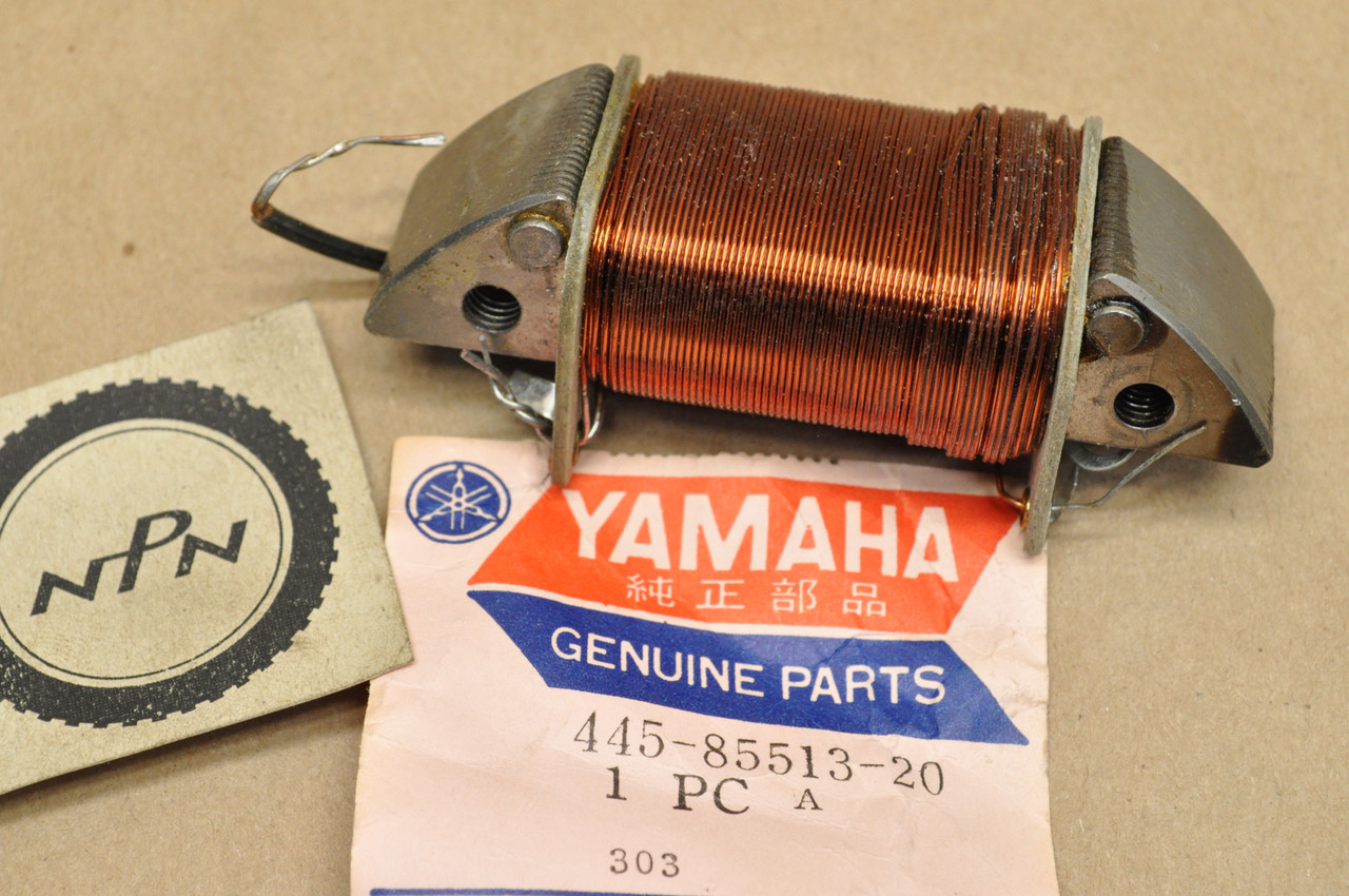 NOS Yamaha 1974 DT360 Stator Magneto Lighting Coil #1 445-85513-20