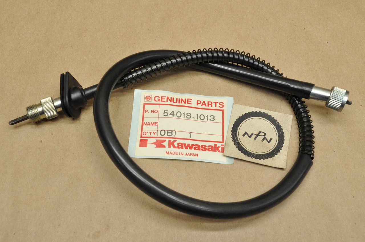 NOS Kawasaki 1982 AR50 AR80 Tachometer Cable 54018-1013 - NOS
