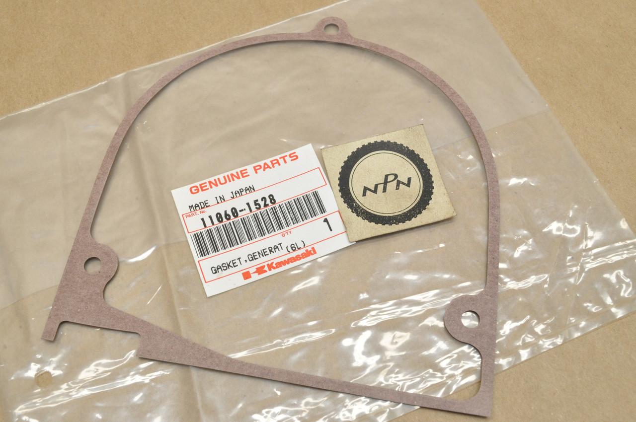 NOS Kawasaki 197679 KD175 197678 KE175 Generator Stator Cover Gasket